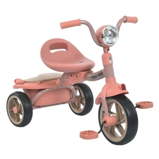Детский трехколесный велосипед Turbo Trike MT 1037 Peach Fuzz, музыка, свет, персиковый